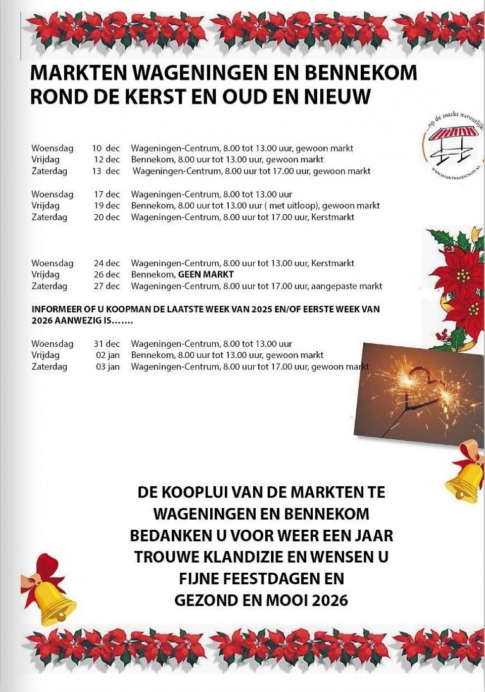 Kerstmarkt wageningrn